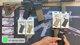 INSTALACAO GRIP MOE E VARIAÇÕES - MAGPUL