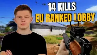 BoostiK DROPS *14 KILLS* Destroying Tough EU Ranked Lobby in PUBG