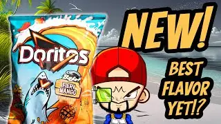 BAJA BLAST MANGO DORITOS!?! | FOOD REVIEW