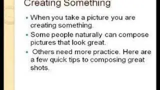Beginner Photo Tips - Digital Photography Tips