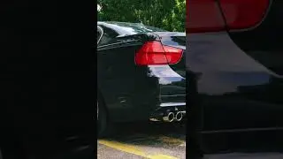 BMW E90 Cutout Muffler | Short#1