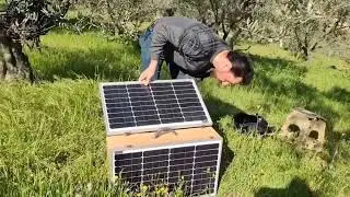 Portable electrical energy, we produce electricity with solar energy, free energy