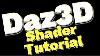 🔴 The ULTIMATE Daz3D Shaders Tutorial (2024)