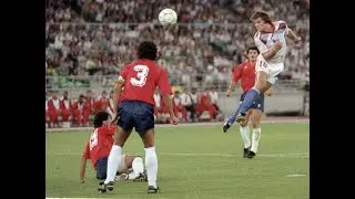 This Day in History, 23 June 1990 - The First Hat-trick of Headers in World Cup - Tomáš Skuhravý