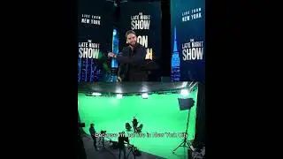 How to interview AND be smug to yourself. #virtualproduction #greenscreen #beforeandafter