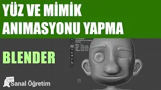 Blender Dersleri - Yüz ve Mimik Animasyonu Yapma