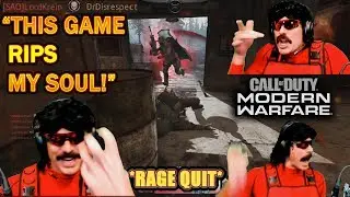 DrDisrespect RAGE QUITS After Trying to CAMP in COD Modern Warfare! (RAGE)