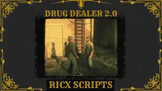 RedM Script - RicX Drug Dealer 2.0 - RedEM:RP Reboot/RSG/QBR/QR/VORP Script