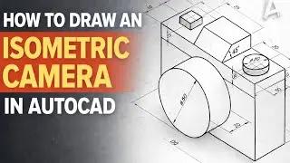 Drawing the camera in isometric in AutoCAD