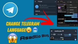 Telegramizi Tilini Ozgartirish Change Telegram language