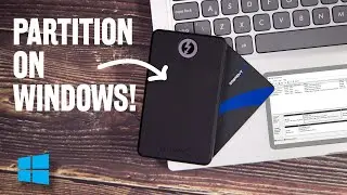 How To Create Partition On A Drive On Windows