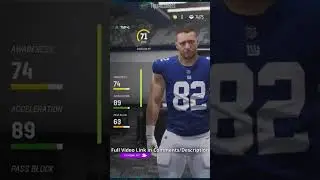 Top Sleeper TE in Madden 23 #3