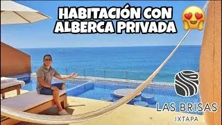 HOTEL BRISAS IXTAPA!! ASÍ ES LA HABITACION CON ALBERCA PRIVADA!! NUEVA NORMALIDAD! TIPS Y COSTOS $$