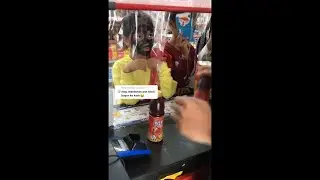 Viral Bocil Beli Minuman Pakai Masker Wajah (Mentahan) Full #shorts #viral #virall