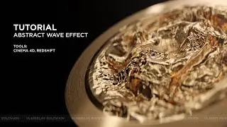 Cinema 4D Tutorial / Abstract Wave Effect