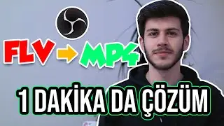 FLV  MKV DOSYALARINI MP4 ÇEVİRME ÇOK KOLAY YÖNTEM - OBS STUDIO