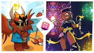 Je DESSINE les PROCHAINS SKINS Brawl Stars (SupercellMake av2024)