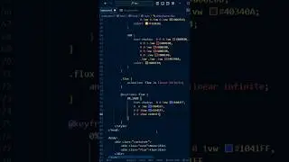 Neon Flux | HTML CSS 