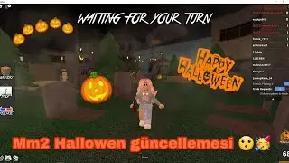 Mm2 yeni hallowen güncellemesi !🎃👻/Süpriz konuklar 😱/Dc Sunucumuza gelmeyi unutmayın ❤️