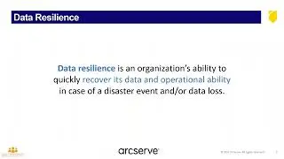 Arcserve UDP 9 0 Webinar – The Ultimate Data Resilience Platform