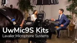 Saramonic UwMic9S Lavalier Kits | Advanced Wireless Camera-Mountable UHF Lavalier Microphone Systems