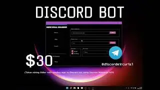 DISCORD Token mining