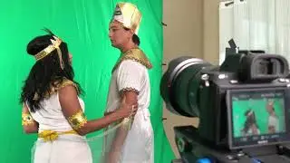 Egyptian Green Screen - Phoenix Shoot 2018-07-11 (Behind Scenes)