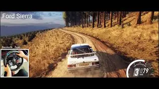 Ford Sierra Cosworth RS500 - Dirt Rally 2.0 | Logitech g29 gameplay| Rosebank Farm Scotland| 4K UHD.