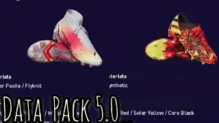 PES 2021 - Data Pack 5.0 Update! New Nike&Adidas Boots - 4K (Xbox Series X)