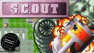 S.C.OUT – Rid the Abandoned Base of Nuclear Arms Maniacs of an Alien Infestation. Mac & DOS