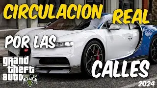 Como poner CIRCULACIÓN de coches REALES en GTA V