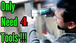 (2021) WATCH before you buy!!! Beginner Woodworker With Only 4 Power Tools!!!