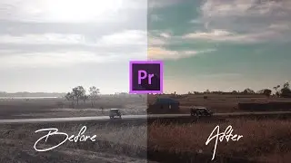 HOW TO COLOR GRADE D-LOG DRONE FOOTAGES (LIKE SAM KOLDER!!!) USING LUMETRI COLOR.