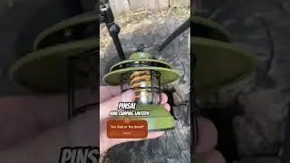 Pinsai Mini Camp Lantern - Vintage Look Meets Modern Technology #retro #vintage #camping #lantern