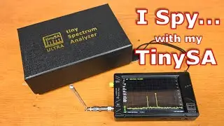 TinySA Ultra Spectrum Analyzer - First Look!