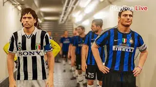 PES 2020 - Classic Inter vs Classic Juventus - Match Gameplay PC