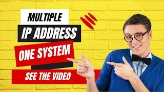 how to use Multiple IP Address in Same system (one ethernet port u can use different ip address )