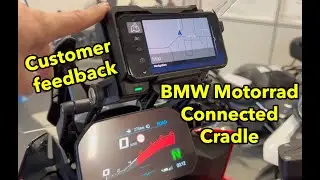 4 main issues with the BMW Motorrad Connected Cradle.