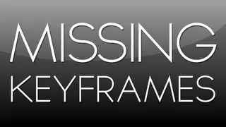 After Effects Quick Tip: Missing Keyframes