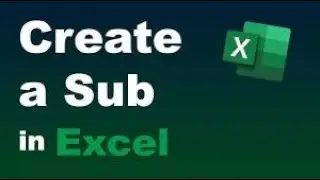 Basic Subroutine in VBA - How to create sub routine and diff between Public & Private sub routine