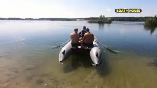 Скоростная глиссирующая рыболовная лодка | High-speed planing fishing boat BOBER BOATHOUSE