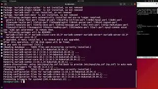 Hapus MariaDB dan Install MySQL