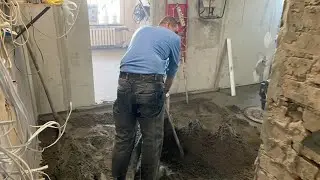 Напівсуха стяжка для сімʼї Героя України в прямому ефірі!💪🇺🇦