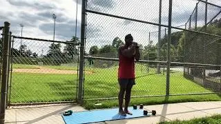 Lateral Goblet Squats
