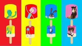 Akıllı Tavşan Momo-Doru-İbi ve Tosi Kafa Değiştirme Oyunu Çocuk Eğitim Videoları