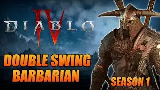 Diablo IV Season 1 Double Swing Barbarian Build Guide - The MOST Powerful Barb Build!