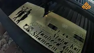 Crafting Elegance: Acrylic Plaque Masterpiece Unveiled | CNC Laser Machine #plaque #lasercutting