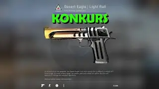 KONKURS NA SKINA CS:GO - Desert Eagle | Light Rail  - GIVEAWAY CS:GO - DARMOWY SKIN