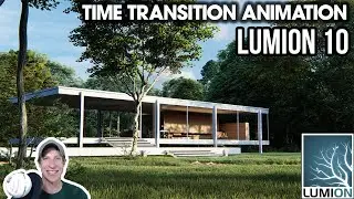 Creating a TIME TRANSITION ANIMATION in Lumion 10