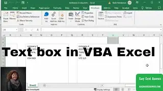 Text box in VBA Excel